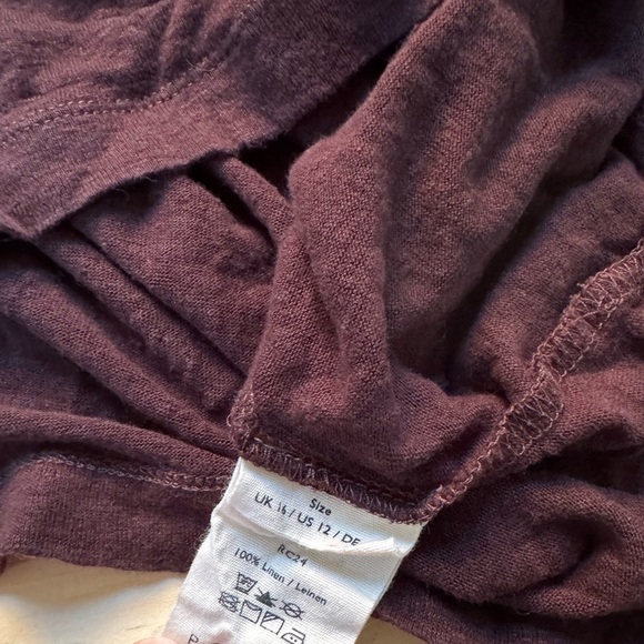 Poetry Linen Jersey T Shirt - Picture 3 of 3